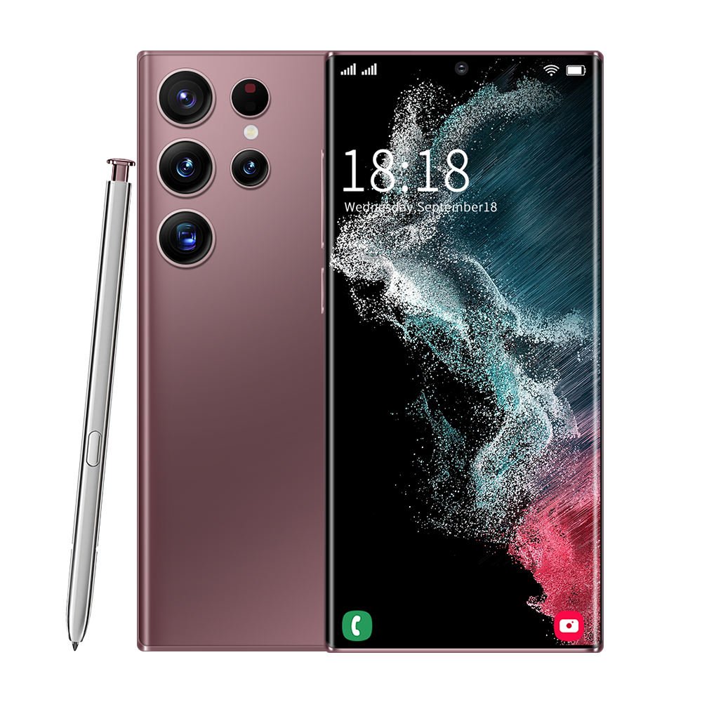 Cell phones smartphones S24 Ultra 6.8 HD Screen Smart Phone 4G Dual Sim android8.1 4500mAh